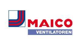 zu sehen ist das Logo von Maico Ventilatoren